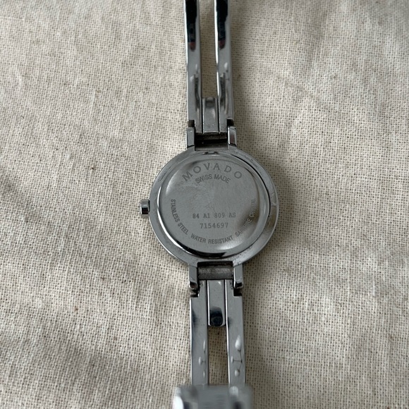 MOVADO harmony ladies watch stainless steel bracelet with diamonds - Picture 5 of 6